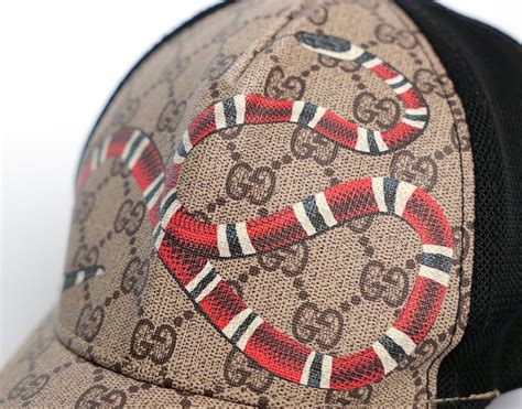 casquette gucci serpent occasion|casquette gucci stockx.